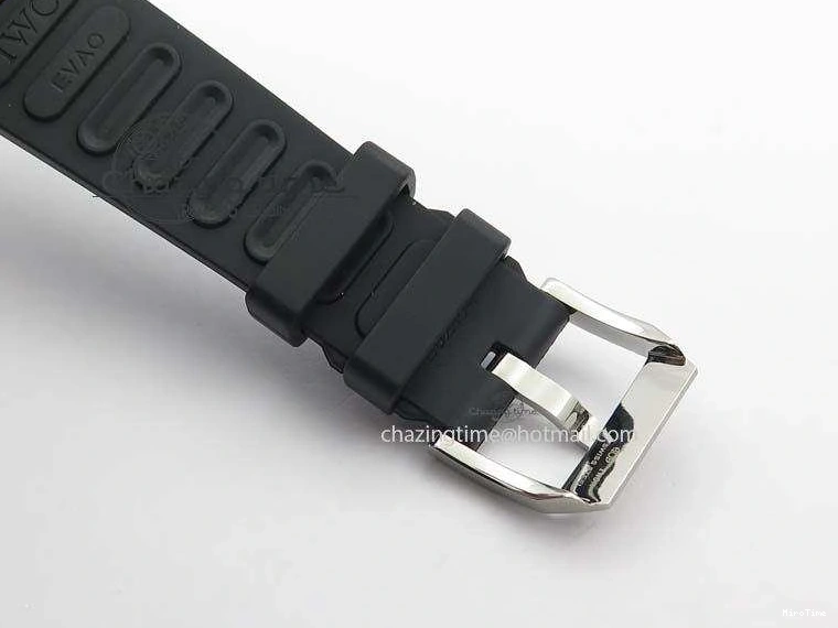 MIROTIME 0501 TechFriendly Aquatimer Automatic SS IW329003 V6F 1:1 Best Edition On Black Rubber Strap MIYOTA 7271